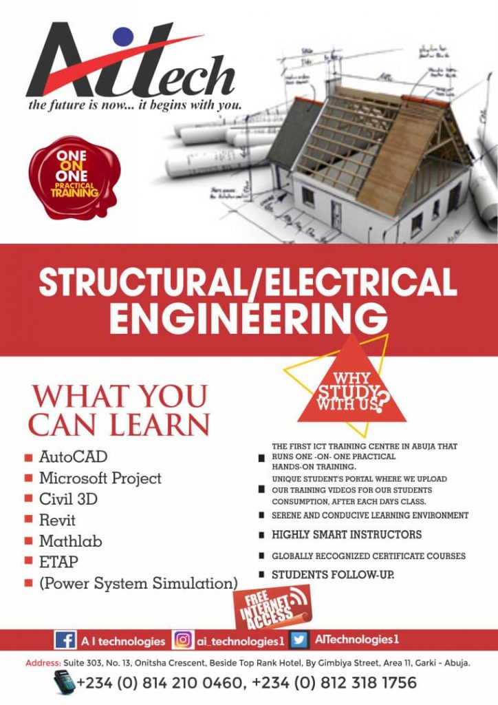 Architecture and Engineering training in Abuja